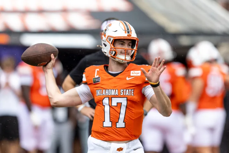 WVU football defense prepares for Oklahoma State QB Drew Mestemaker's quick release